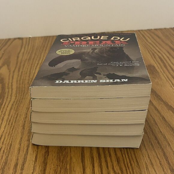 Cirque Du Freak Series Paperbooks by Darren Shan #4 5 7 8 and 11 - Lot Of 5 - Picture 16 of 16